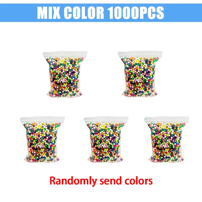 Magical Water Sticky Beads Toy Set DIY Handmade Children Water Spray Magic Crystal Beads Puzzle Craft Kits Kids Educational Toys